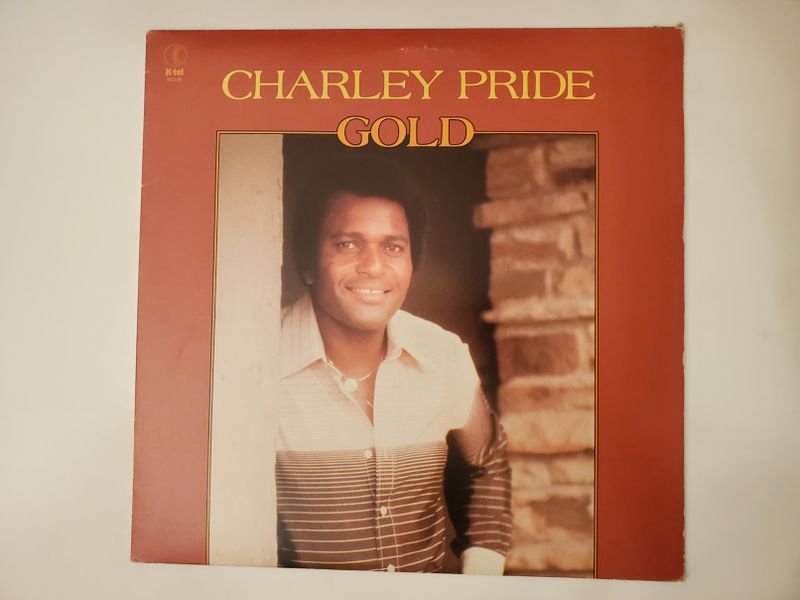 Charley Pride Gold vinyl record